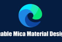 How to Enable Mica Material Design on Microsoft Edge