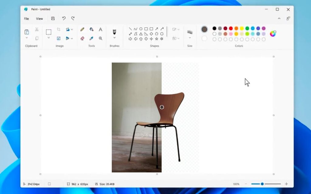 Microsoft Adds Background Removal Tool In Paint