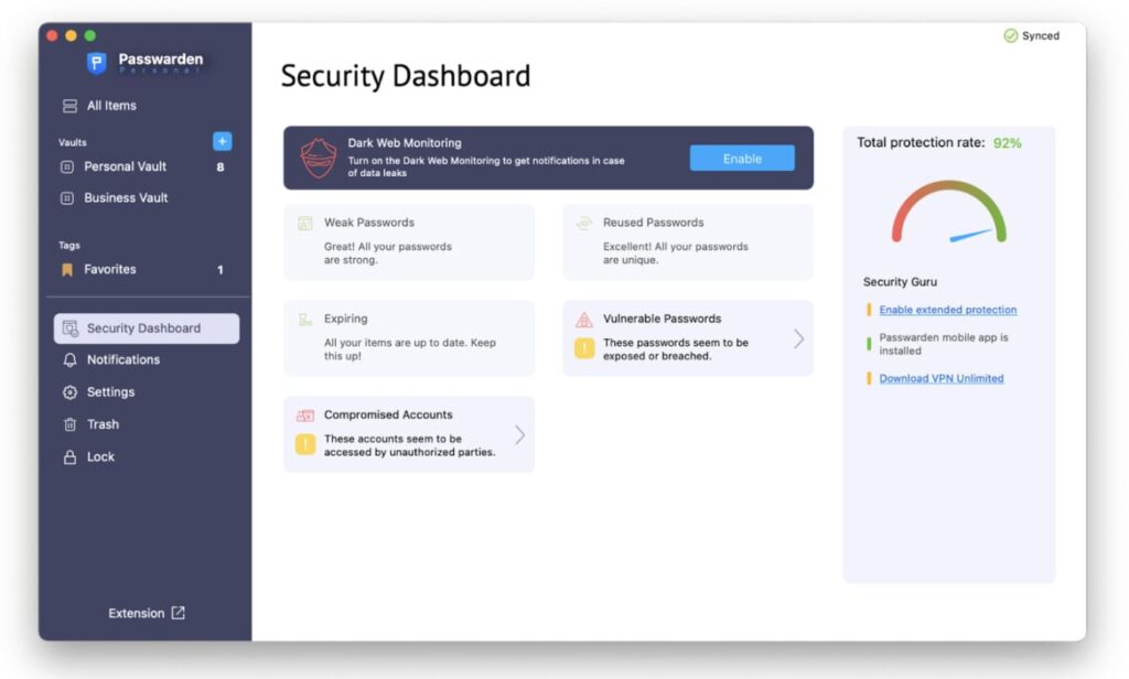 Security Dashboard