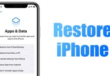 How to Restore iPhone