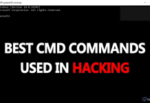 best CMD commands used for hacking