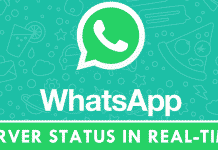 How To Know WhatsApp Server Status In Real time