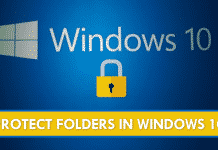 How To Password Protect Folders In Windows 10