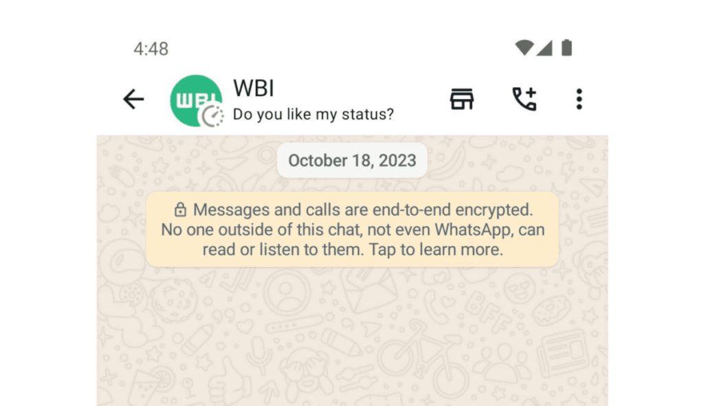 WhatsApp Might Soon Start Showing Status In Chat Window